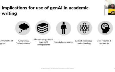 Academic Writing with Generative AI systems