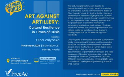 Art Against Artillery: Cultural Resilience in Times of Crisis